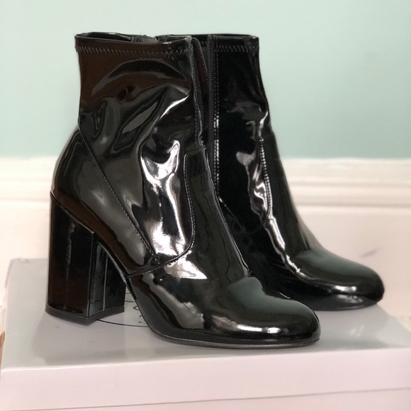 steve madden patent boots